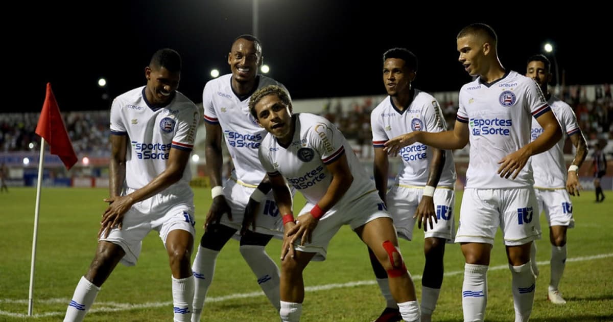 Bahia vira jogo contra o Atlético de Alagoinhas e vence primeira na Copa do Nordeste