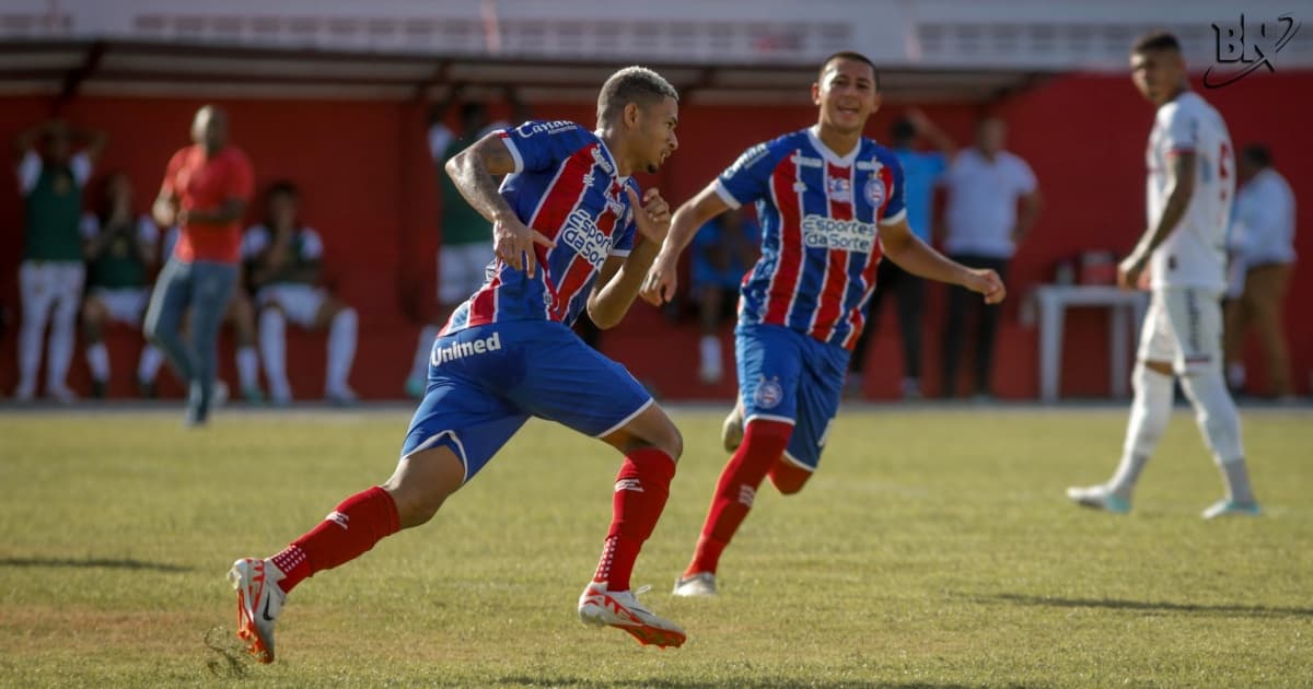 Bahia e Atlético de Alagoinhas empatam em jogo eletrizante no Carneirão