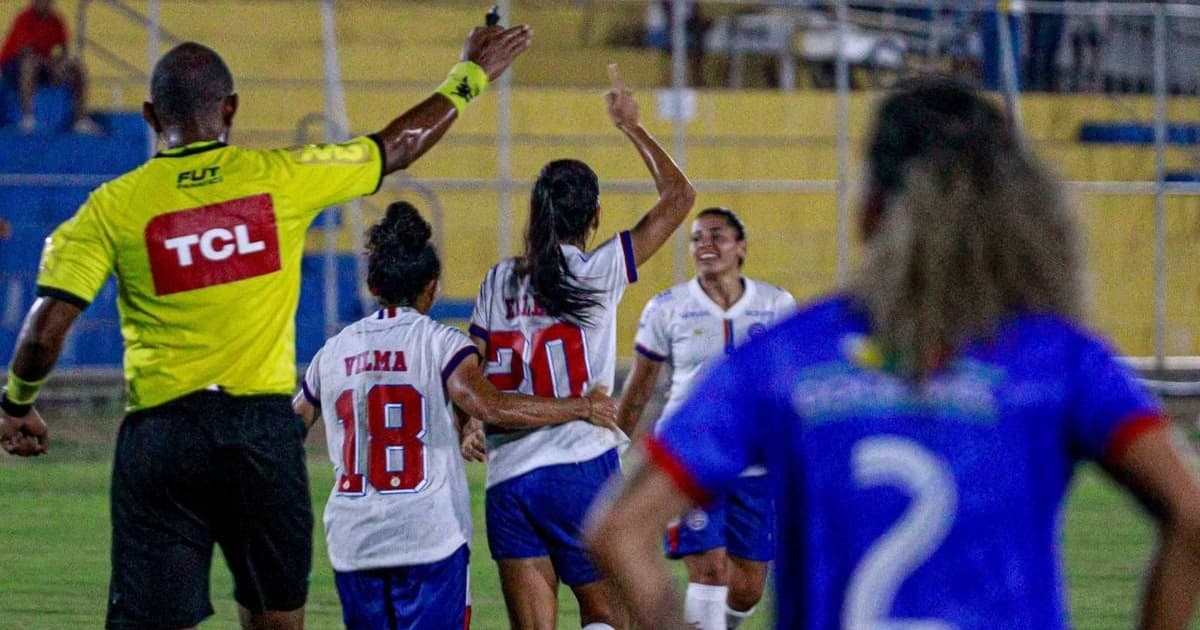 Bahia goleia o Doce Mel e se mantém 100% na Série A2 do Brasileirão feminino