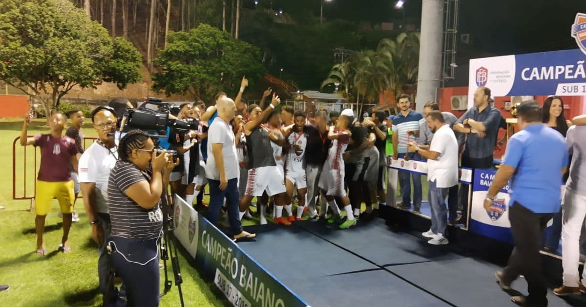 Jacuipense vence o Vitória e conquista o Campeonato Baiano Sub-17