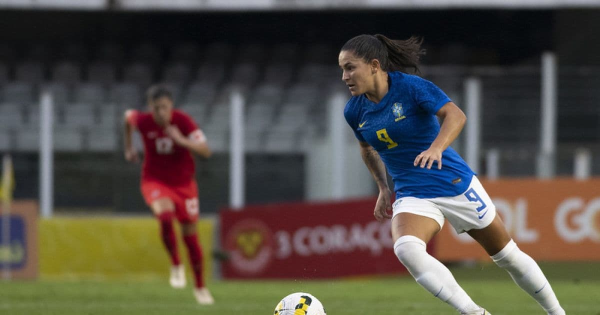 Seleção feminina do Brasil perde para o Canadá em amistoso