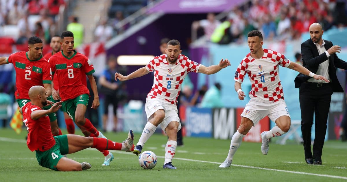 Marrocos e Croácia empatam na abertura do Grupo F da Copa do Mundo