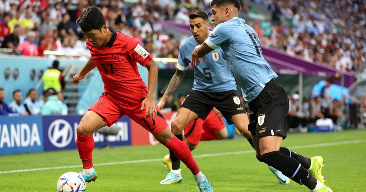 Uruguai e Coreia da Sul empatam pelo Grupo H da Copa do Mundo