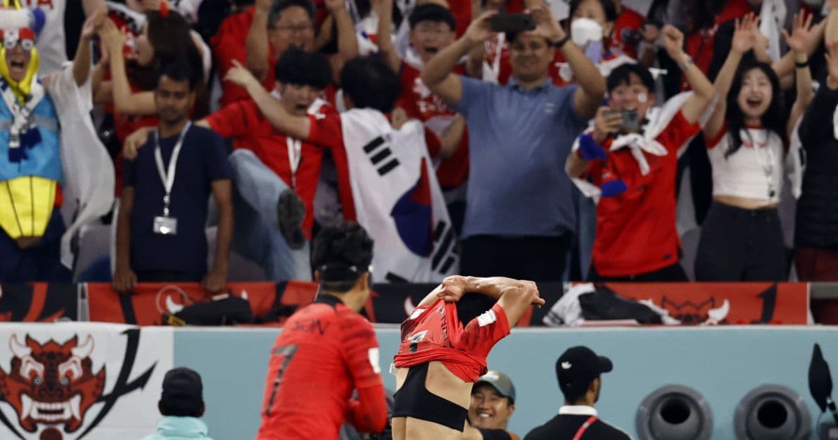 Com gol no apagar das luzes, Coreia do Sul vence Portugal de virada e vai às oitavas de final da Copa do Mundo