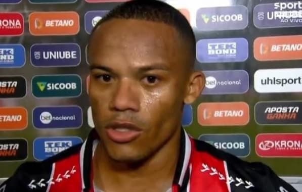 Atacante lamenta quebra de invencibilidade do Botafogo-SP na Série B e mira duelo contra o Vitória: "Tem jogo sexta-feira"