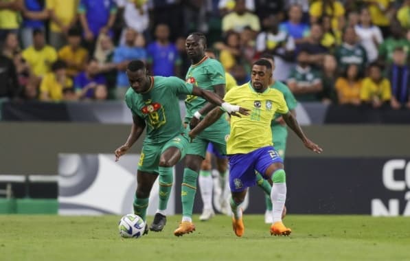 Com dois gols de Mané, Brasil perde para Senegal por 4 a 2 em amistoso