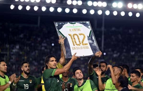 Ex-Vitória, Marcelo Moreno iguala recorde de maior número de jogos pela seleção boliviana 