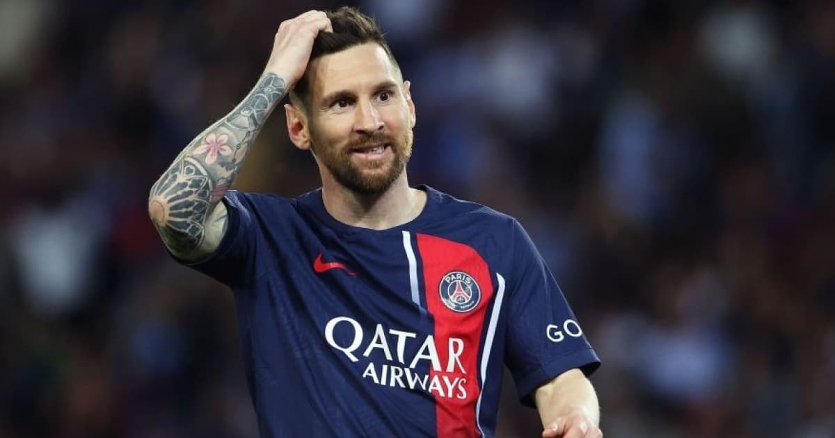 Lionel Messi lamentou as vaias sofridas por parte da torcida do PSG 