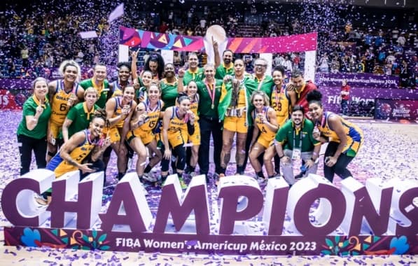 Após 12 anos, seleção brasileira feminina vence os Estados Unidos e volta a conquistar a Copa América de Basquete