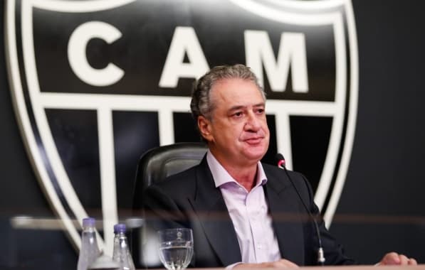 Presidente do Atlético-MG protesta contra árbitro escalado para jogo contra o Bahia