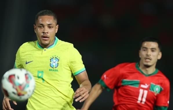 Seleção brasileira olímpica perde para Marrocos em amistoso