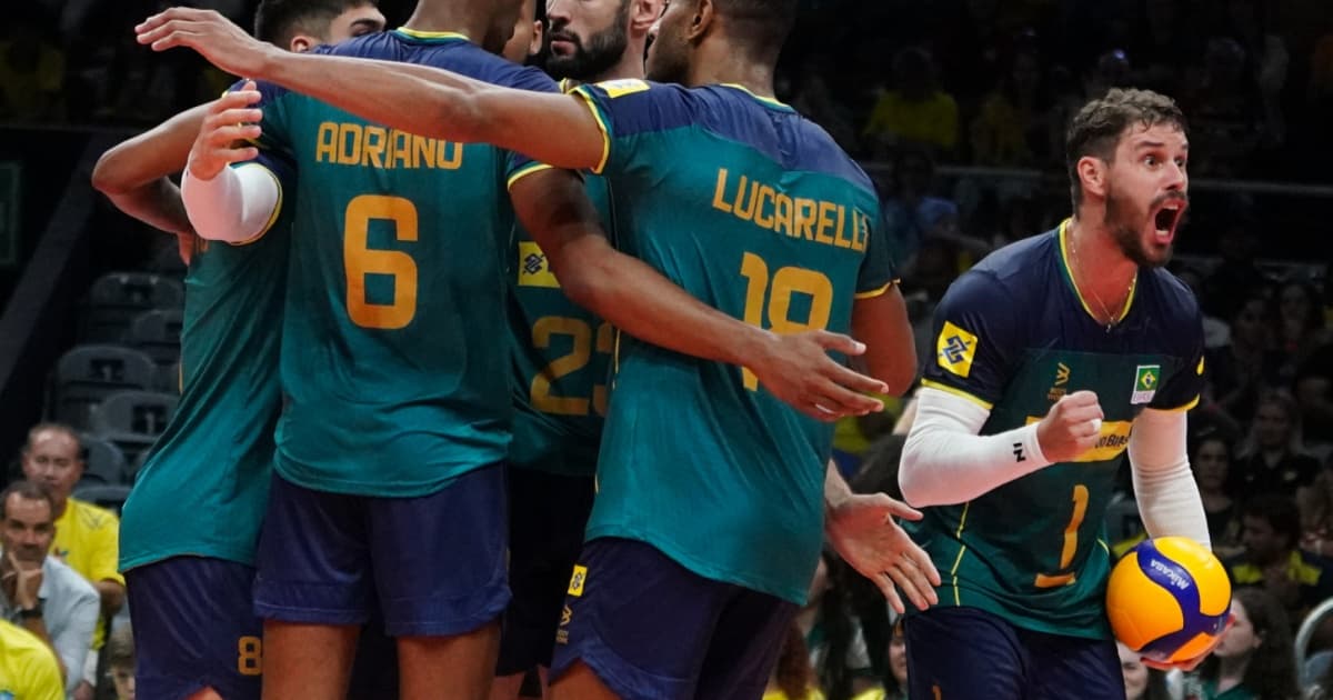 Brasil vence Cuba de virada e segue na briga por vaga no vôlei masculino de Paris-2024