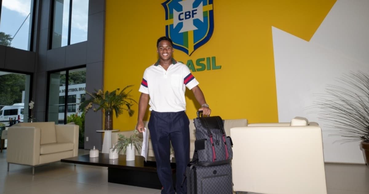 Estreante aos 17 anos, Endrick celebra convocação para a Seleção Brasileira
