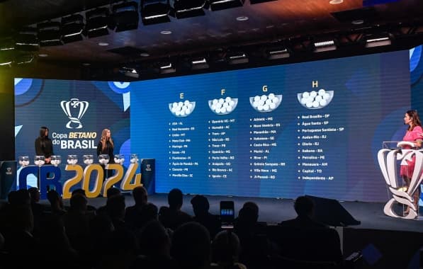 Veja todos os jogos da primeira fase da Copa do Brasil 2024