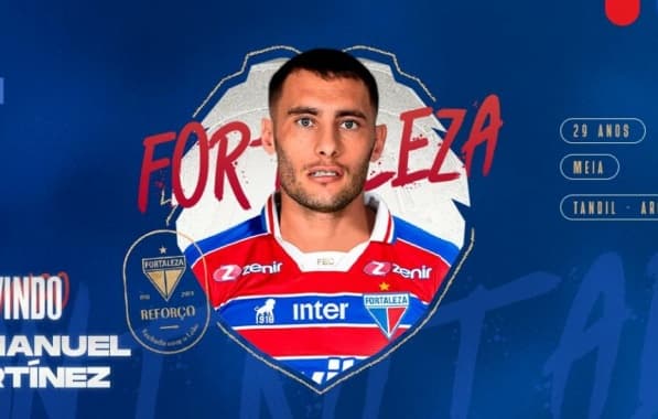Fortaleza anuncia volante Emmanuel Martínez como novo reforço
