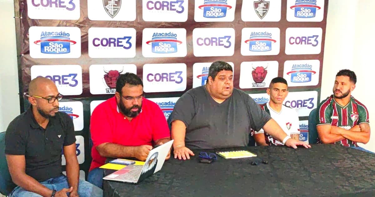 Fluminense de Feira apresenta elenco para a disputa da Série B do Campeonato Baiano