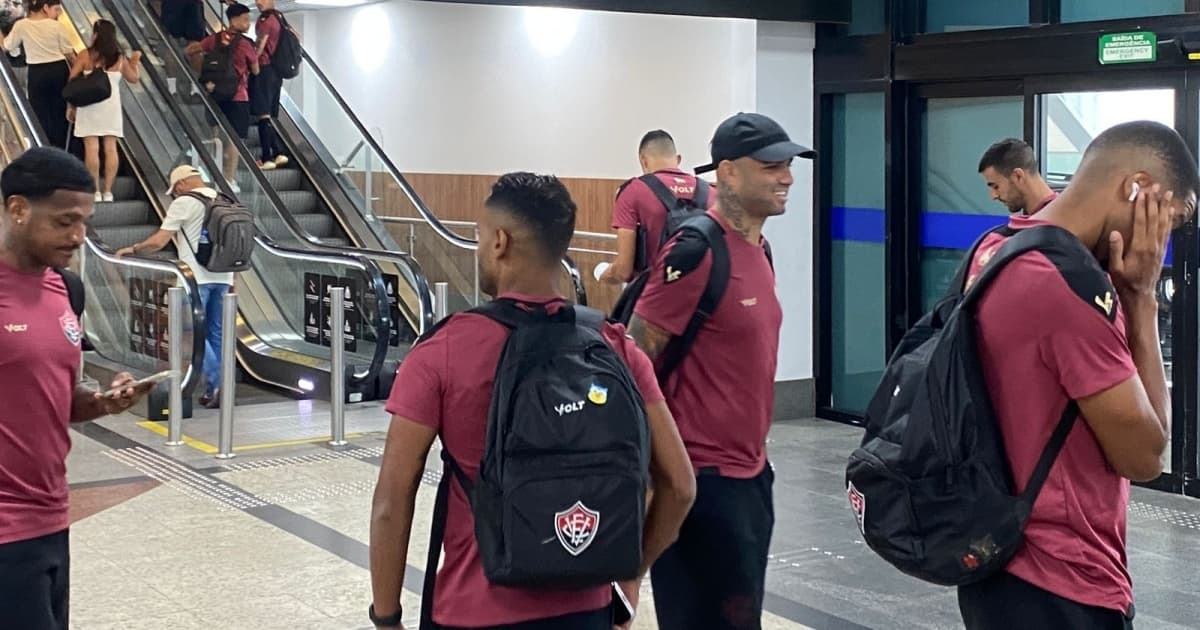 Confira os relacionados do Vitória para enfrentar o Barcelona de Ilhéus; equipe viajou nesta sexta