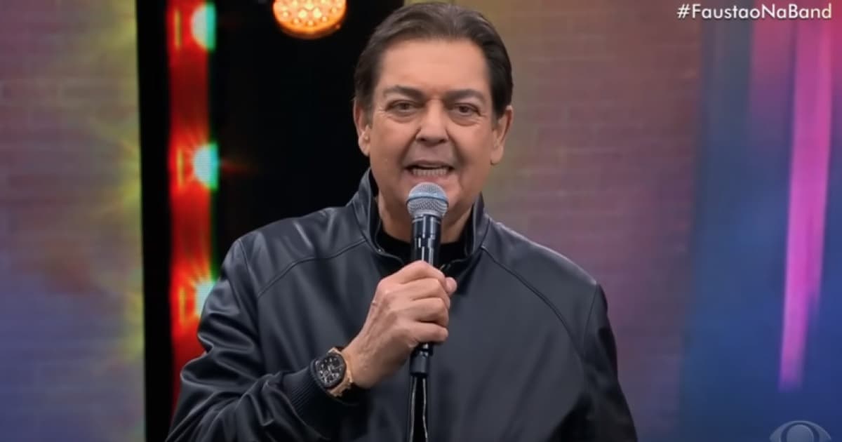 Faustão afirma estar em reta final de recuperação ao reaparecer na Globo