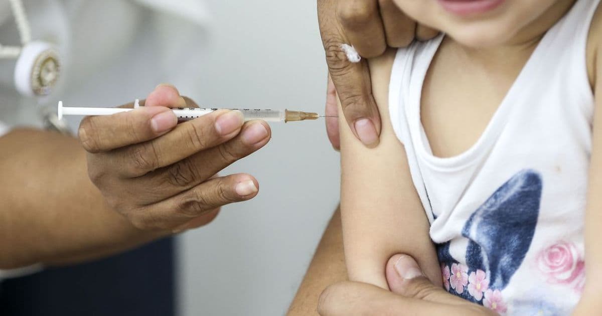 Brasil tem sete vacinas infantis com cobertura abaixo da meta
