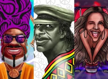Exposição de cartunistas brasileiros e estrangeiros faz homenagem a artistas baianos 