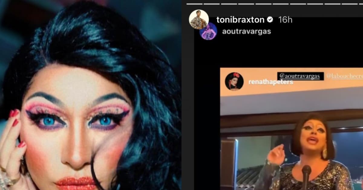 Queeridos: Peformance de drag queen baiana é notada por Toni Braxton 