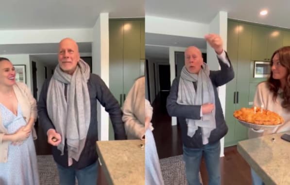 Demi Moore publica primeiro vídeo de Bruce Willis após diagnóstico de demência