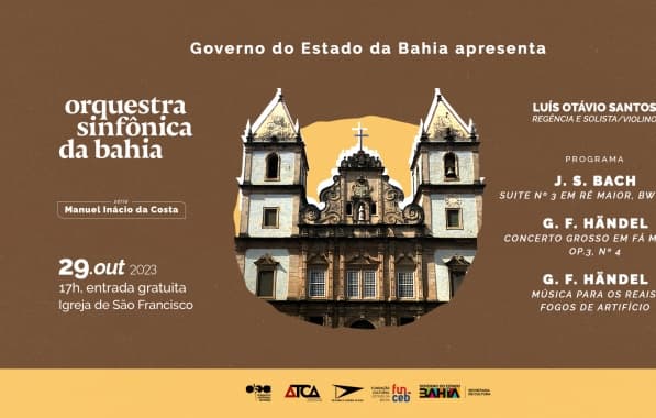 OSBA faz concerto gratuito na Igreja de São Francisco
