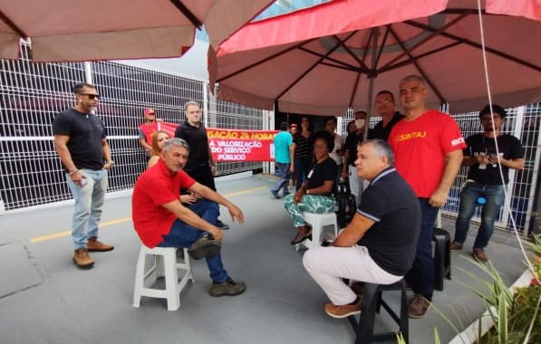 Com mobilização do Sintaj, servidores auxiliares da Justiça paralisam atividades na Bahia