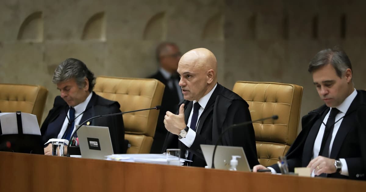 Moraes vota pela 1ª vez pela absolvição de réu do 8 de janeiro