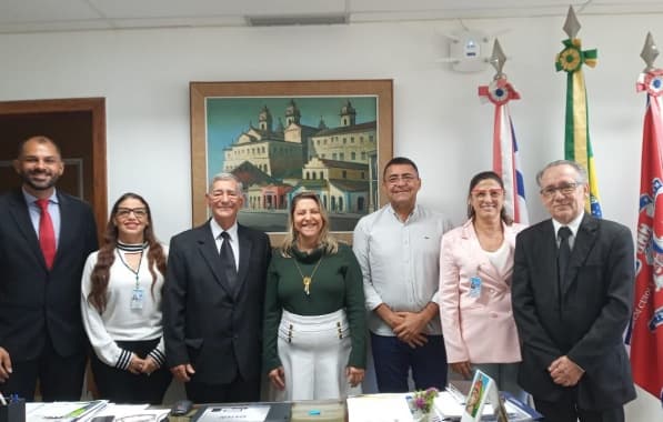 Reunião entre presidente do TJ-BA e prefeito de Ipirá debate instalação de 2ª Vara Cível