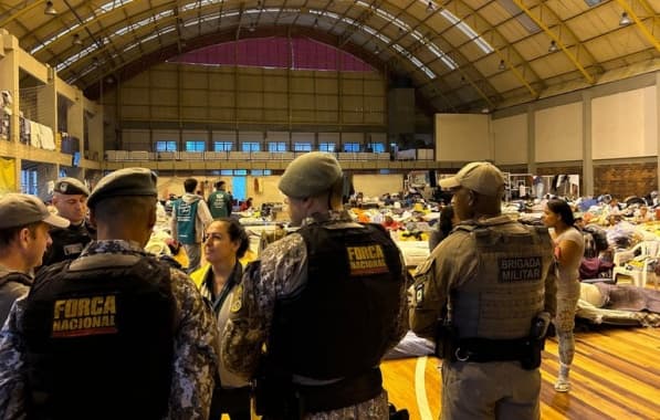 Força Nacional passa a atuar também na segurança de abrigos no Rio Grande do Sul