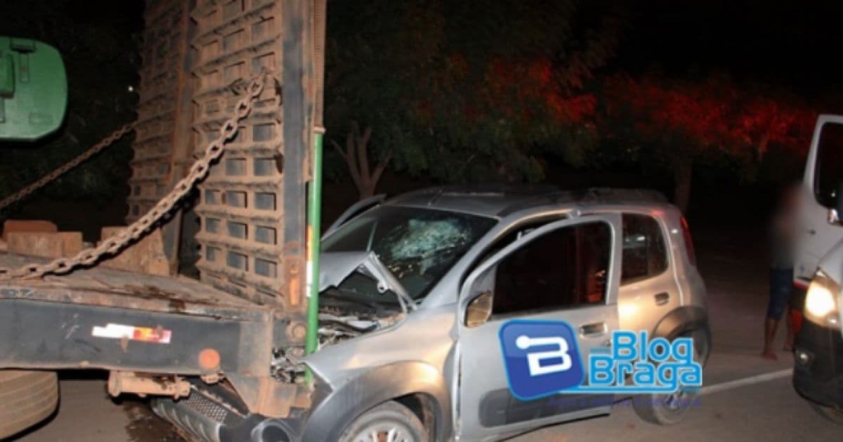 LEM: Motorista morre ao colidir em carreta prancha no Jardim das Acácias