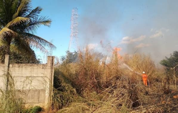 Bombeiros apagam dois incêndios em vegetação no Oeste baiano