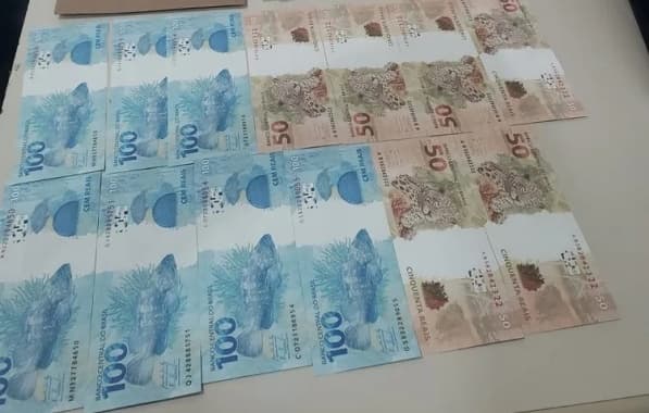 Homem é preso na Bahia por receber R$ 1 mil em notas falsas compradas pela internet