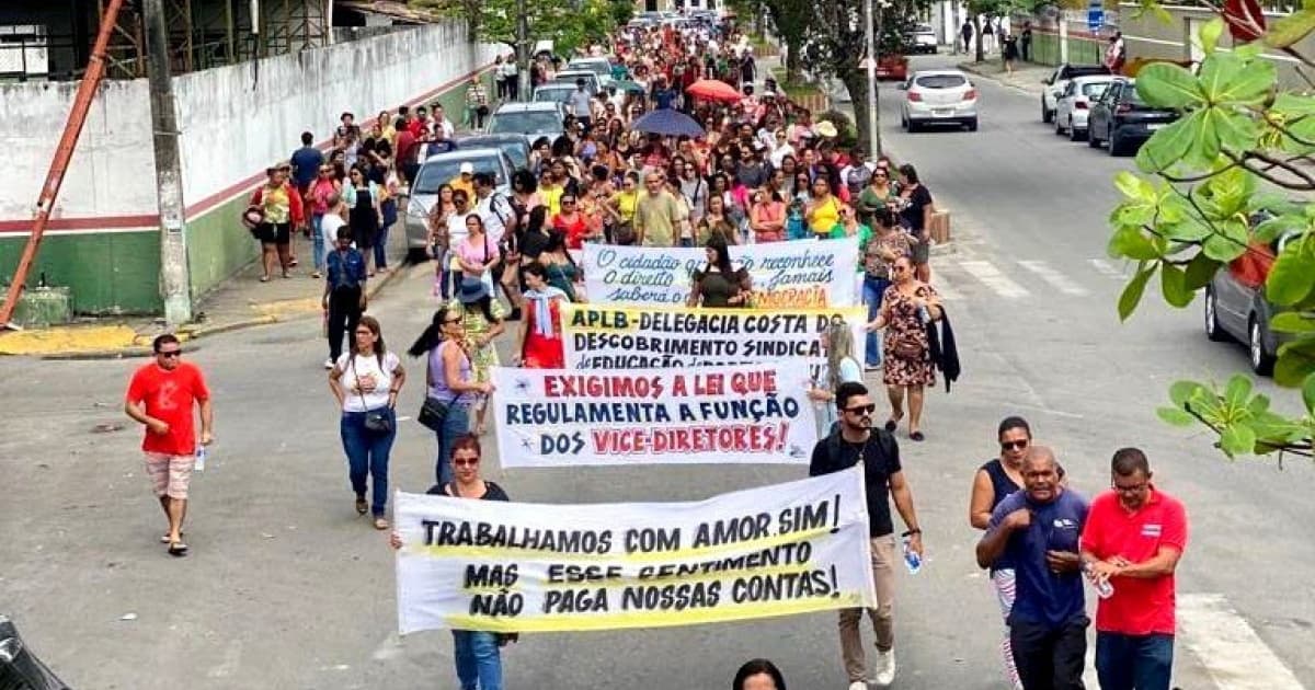 Servidores de Porto Seguro anunciam greve por tempo indeterminado; prefeito critica sindicato