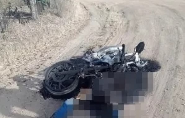 Corpo é encontrado carbonizado debaixo de motocicleta na região sisaleira