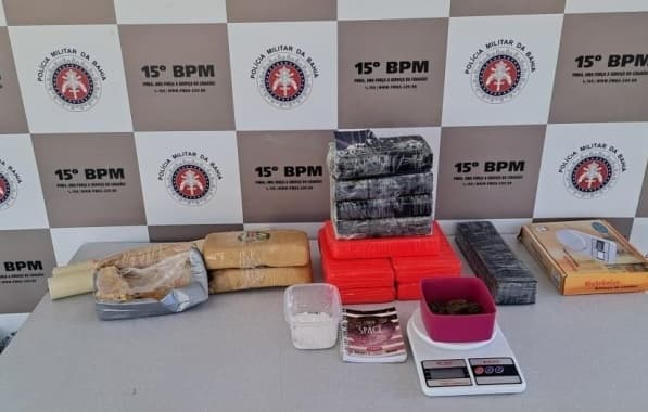 Operação policial em Itabuna apreende mais de 12 kg de drogas 