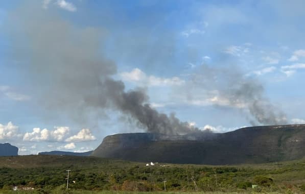 Focos de incêndio atingem pontos na região da Chapada Diamantina