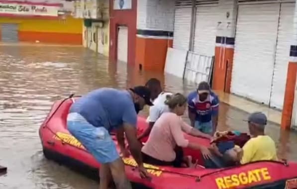 Cidade do Sudoeste baiano decreta situação de emergência; mais de 100 famílias estão desalojadas