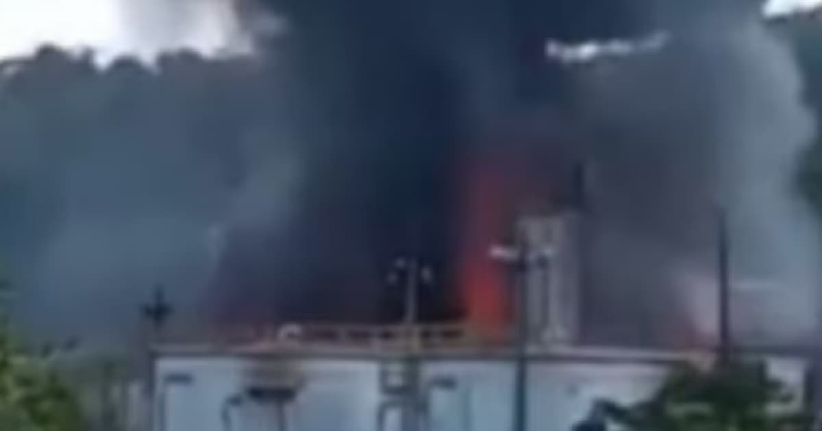 Incêndio atinge tanque de óleo da Petrobras no interior baiano 