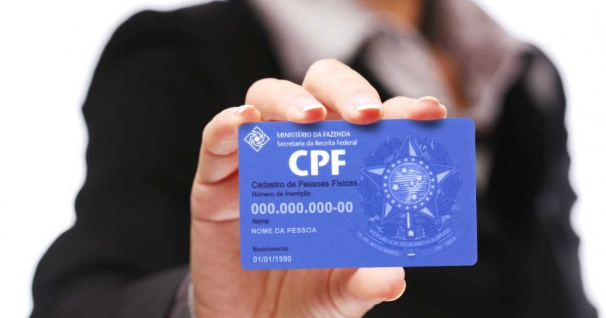 Decreto do governo determinará CPF como 'chave universal' para uso de serviços públicos