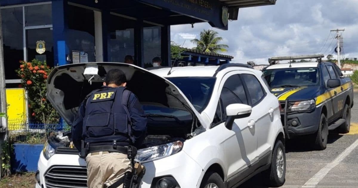 Homem é detido com carro clonado na BR-324, em Salvador