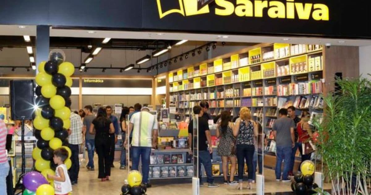Livraria Saraiva encerra atividades das lojas em Salvador a partir desta segunda 