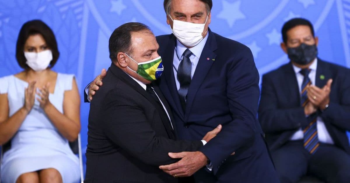 Bolsonaro e Pazuello apresentam nesta quarta plano nacional de imunização contra Covid-19