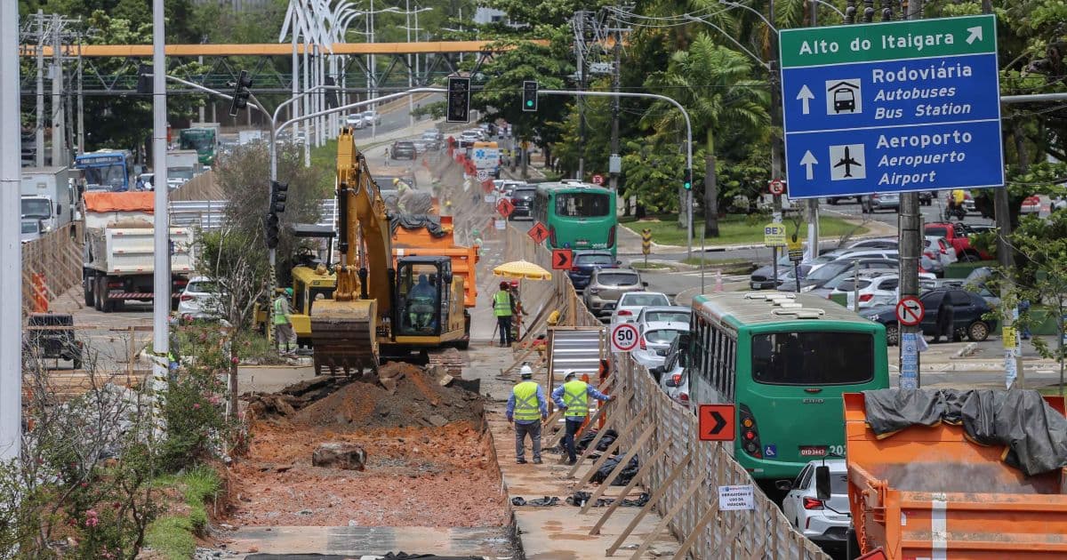 Obras do trecho 3 do BRT são iniciadas em Salvador
