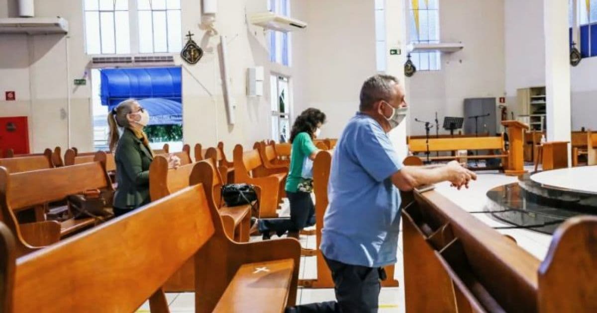 AGU defende no STF suspensão de decretos que proíbam cultos e missas no país