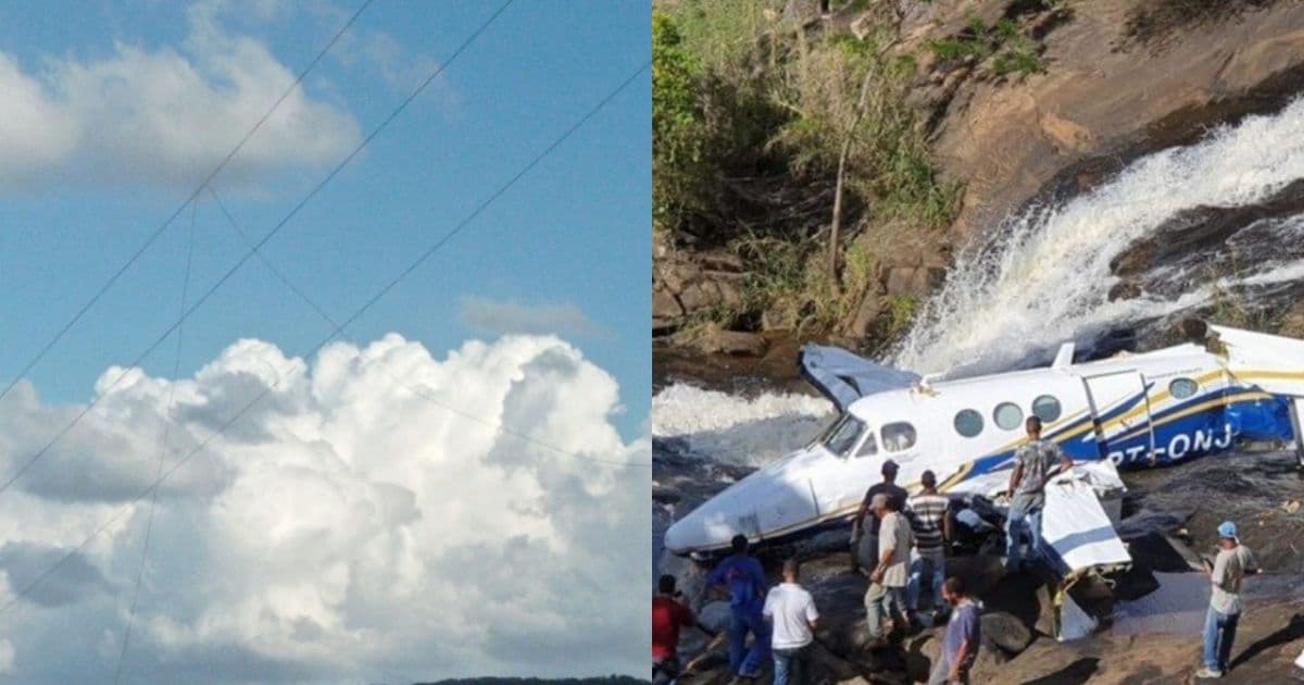Avião de Marília bateu em torre de transmissão, confirma companhia de eletricidade