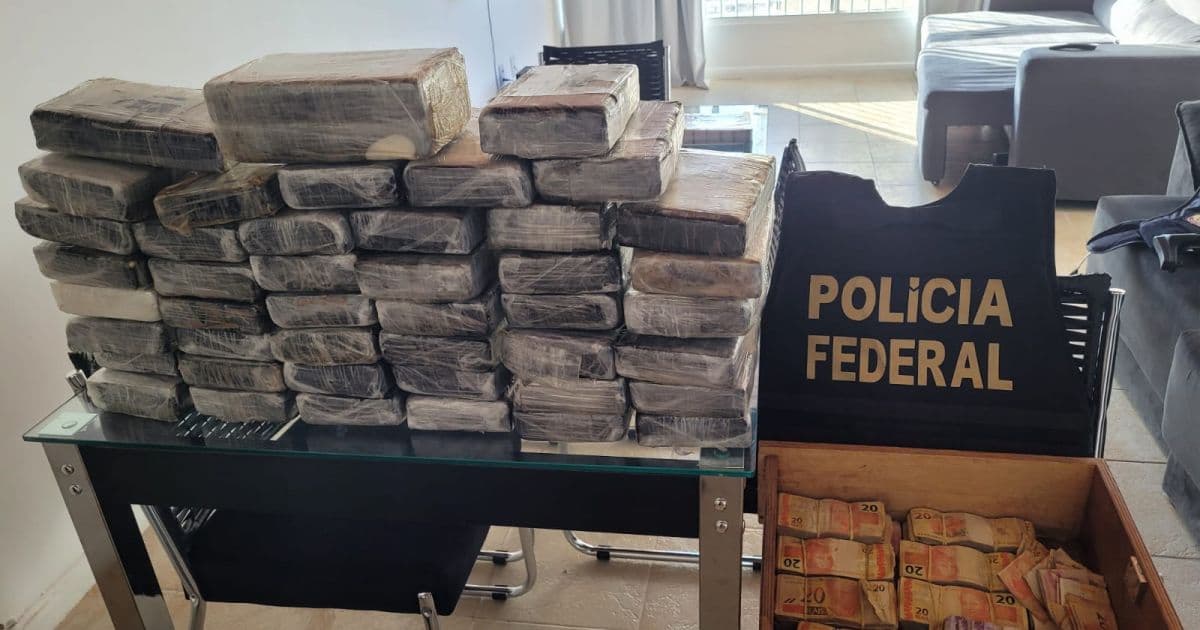 Polícia Federal cumpre mandados contra o tráfico de drogas no Porto de Salvador