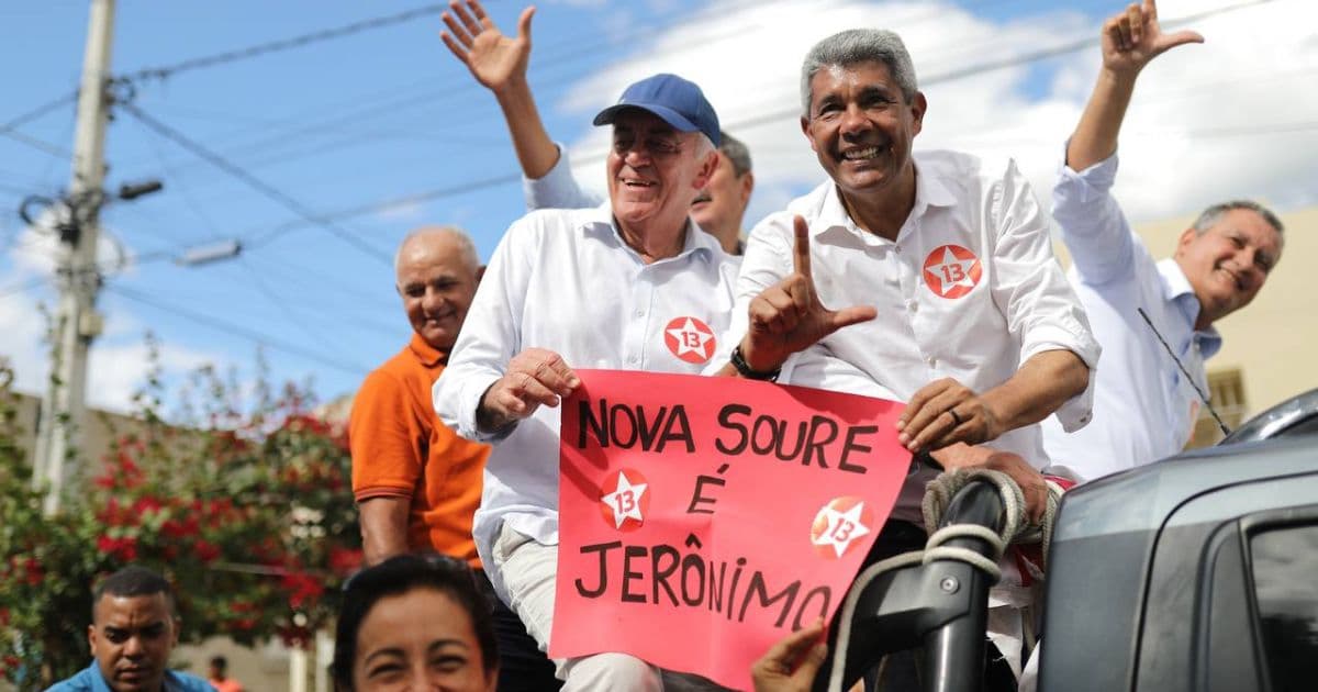 Em carreata, Jerônimo Rodrigues garante que vai ganhar no primeiro turno