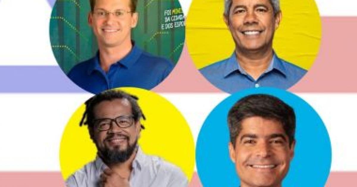Acompanhe a agenda dos candidatos ao Governo da Bahia desta segunda
